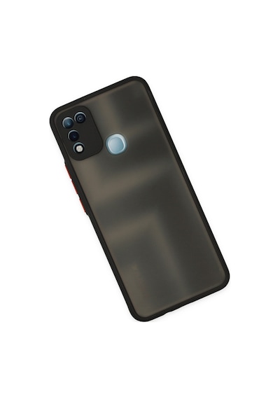 İnfinix Hot 10 Play Uyumlu Kılıf Montreal Silikon Kapak - Siyah