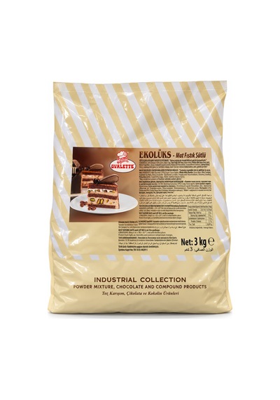 Ovalette Ekolüks Mat Fıstık Sütlü 3 Kg