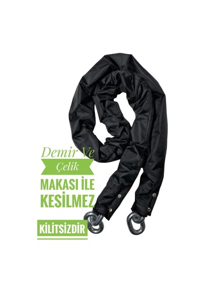 14 Mm 1 Metre 20 Cm Kesilmez Motorsiklet Zincir Kilit Motor Kilidi Motorsiklet Kilidi