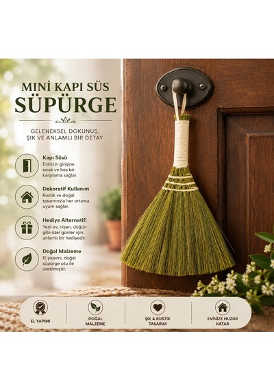 Kapı Süs - Süpürge Hasır Saplı 5047