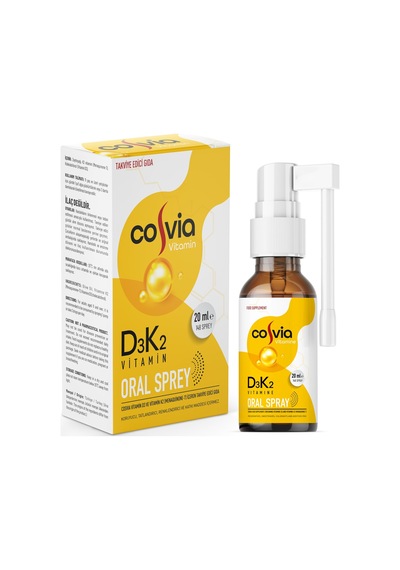 Cosvia Vitamin D3-K2 Menaquinone-7 Oral Sprey 20 ML