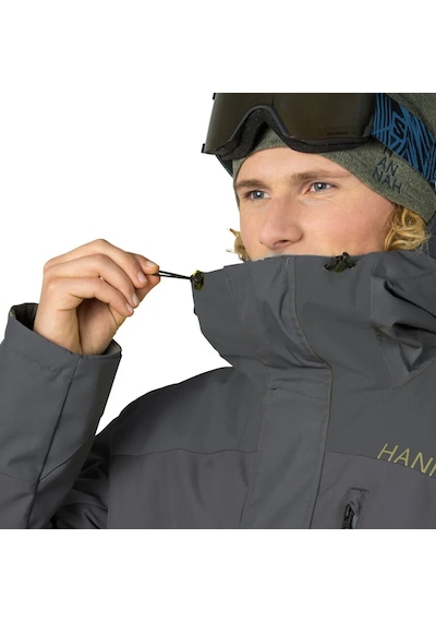 Hannah Garow Fd Erkek Outdoor Mont 10036005hhx.01 Asphalt Asphalt Koyu Gri