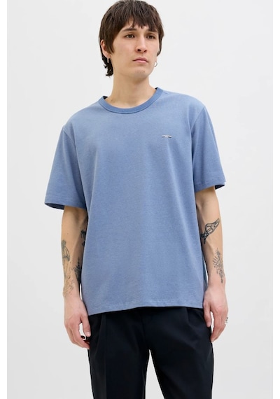 Jack & Jones Jprblualves Erkek Tişört 12276801 Mavi