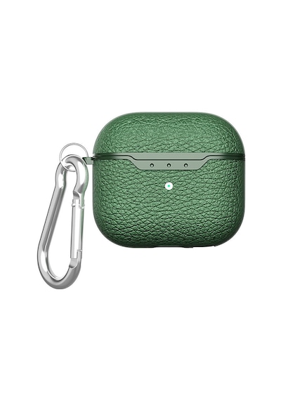 Apple Uyumlu  AirPods 4 Kılıf Zore Airbag 03 Silikon-yeşil