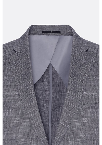 AC&Co / Altınyıldız Classics Erkek Lacı Comfort Fit Rahat Kesim Mono Yaka Casual Blazer Ceket Lacı