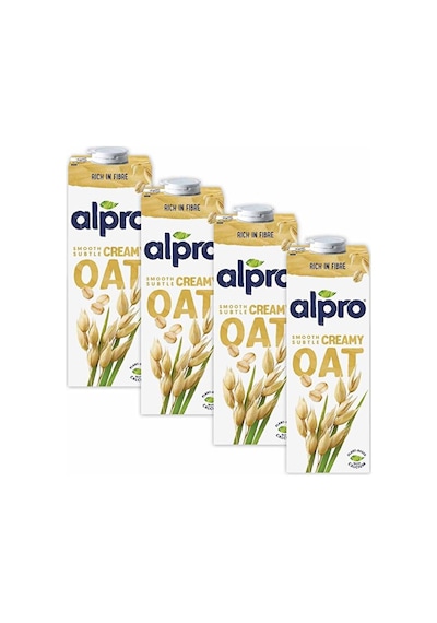 Alpro Yulaf Sütü 4x1 L Vegan Laktozsuz Bitkisel Bazlı