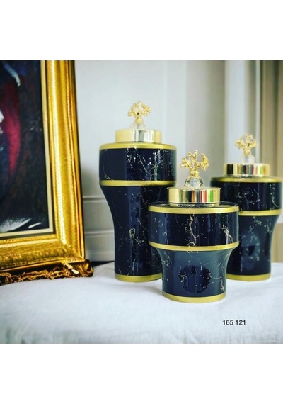 London Küp Set Siyah 165 121