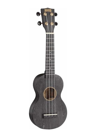 Mahalo Ms1tbk Slimline Serisi Soprano Ukulele Transparent Blac