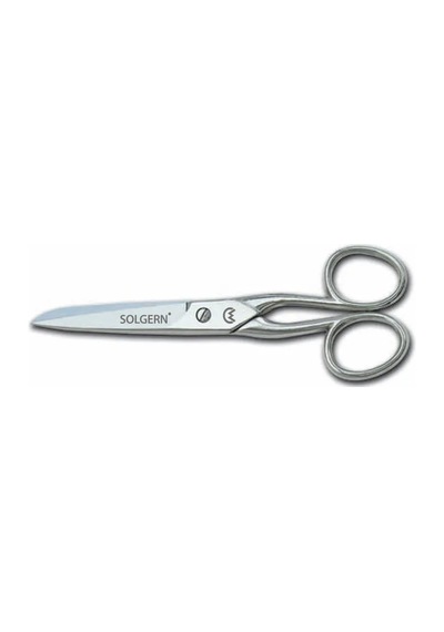 Solgern 232-6 İplik Ve Kumaş Temizleme Makası No: 6 İnç / 15, 24 Cm - Nikel Kaplama