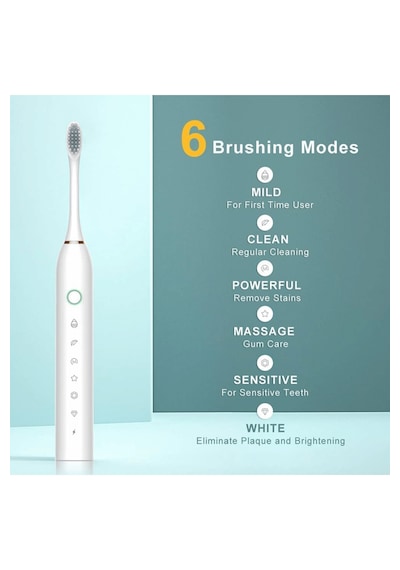 Maximood Dentora Şarjlı Diş Fırçası + 4 Yedek Başlık