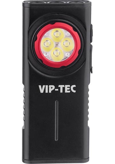 Vıptec Şarjlı Slim Cep Feneri Vt891203 Siyah