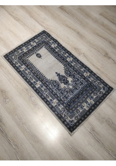 2 Adet Halı Sarayı Sihir Namazlık Seccade Nm012 Gri 60X115Cm