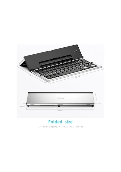 Geyes Katlanır Bluetooth Klavye Gk608