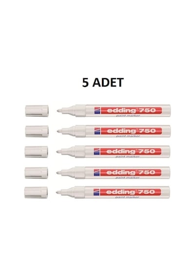 Edding 750 Boyama Markörü Beyaz N11.202 Beyaz