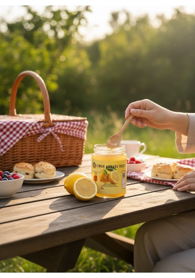 400 Gr %65 Meyveli Doğal Limon Kabuğu Reçeli