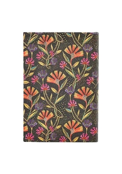 Paperblanks 2026 English Diary Wild Flowers Midi Day Ajanda Çok Renkli