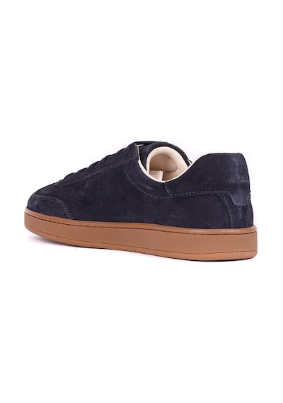 Shoetyle - Hakiki Süet Deri Lacivert Renk Erkek Sneaker - 666-sh-10-129-1572