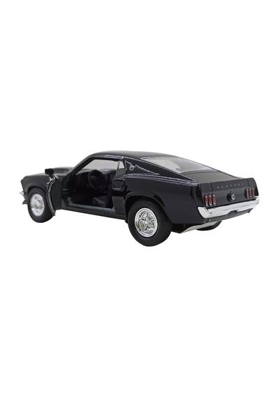 1 32 / 1 36 1969 Ford Mustang Boss Diecast Model Araba Siyah