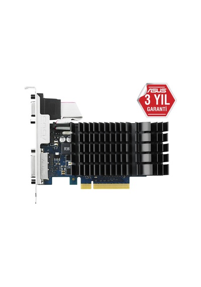 Asus Gt730-sl-2gd5-brk Nvıdıa Geforce Gt 730 2gb Ddr5 Ekran Kartı