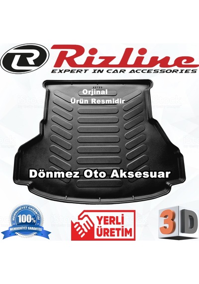 Toyota Uyumlu Avensis 3D Bagaj Havuzu Paspası 2009 Sonrası Rizline N11.737