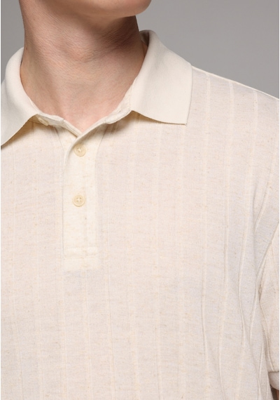 Colin's Colins Regular Fit Polo Yaka Düz Erkek Bej Kısa Kol Tişört Cl1080246 Q1.v1 Beı