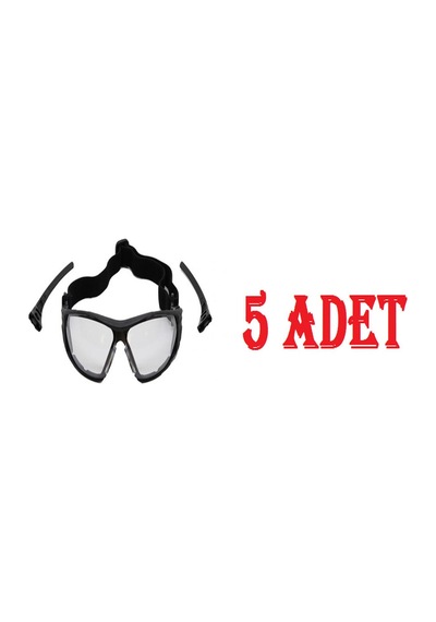 Çok Amaçlı Koruyucu GözlüK G-037A-C Serisi Starline X 5 Adet
