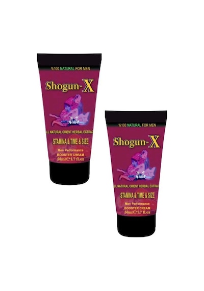 Shogun -x Extra Cream Erkekler Için Kremi 50ml X 2 Adet