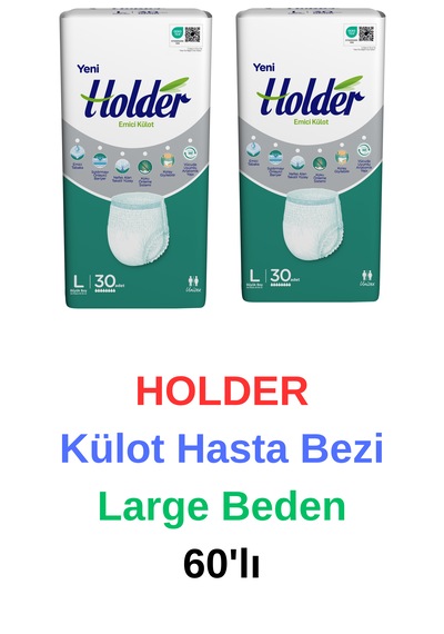 Holder - Külot Hasta Bezi Large Beden 60'lı L
