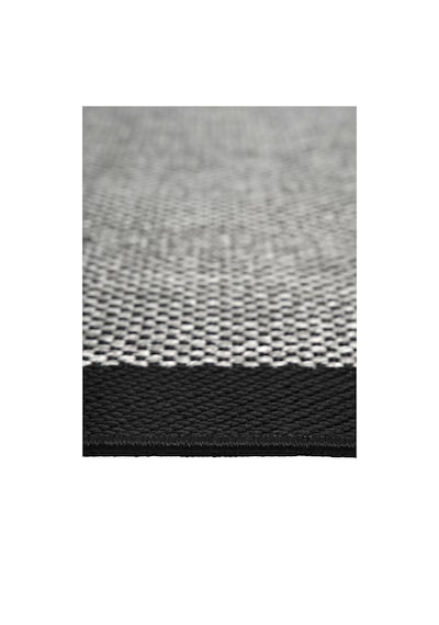 Luxess Sisal Plus 1148 Gri - Siyah Robot Süpürgeye Uygun Mutfak Halısı