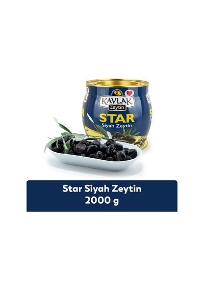 2 Lik Star Siyah Zeytin
