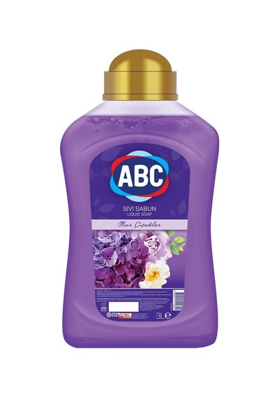 Deterjan Sıvı Sabun Mor 3 L