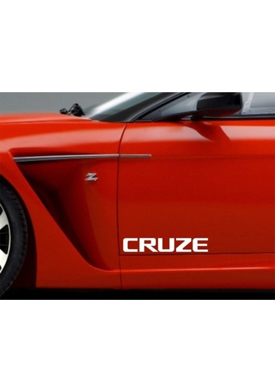Chevrolet Cruze Araba Sticker Yapıştırma 2 Adet