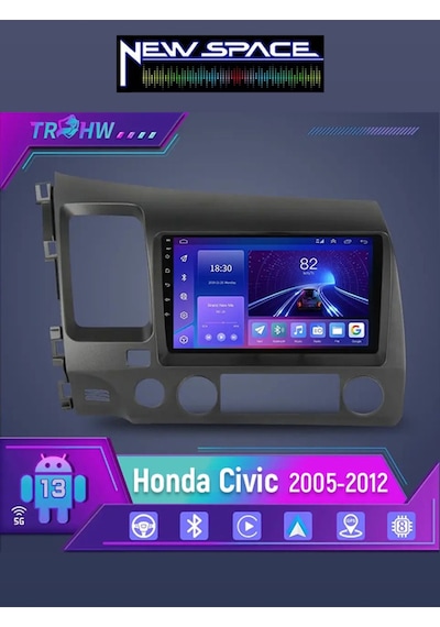 Honda Fd 6 Uyumlu Android 6gb Ram 128gb Rom 8 Çekirdek Carplay Multimedya