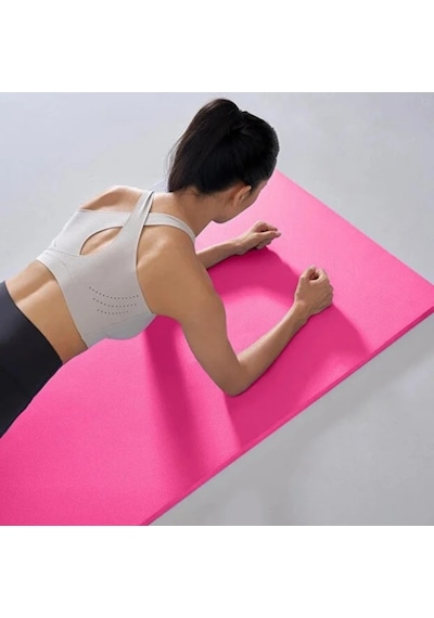 55x170 Cm Pilates Yoga Matı Pembe