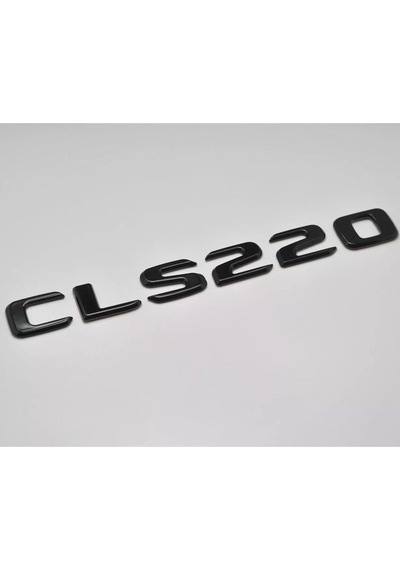 Benz Cls 220 Piano Black Bagaj Yazısı 3m 3d Abs