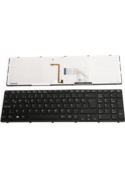 Sony Uyumlu Vaio Sve1513z1r Sve151d11m Sve1711a4e Klavye Işıklı K-so35