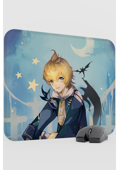 Mika Genshin Impact Anime Oyuncu V5 - 48x40 Xl Gaming Mouse Pad Fare Altlığı
