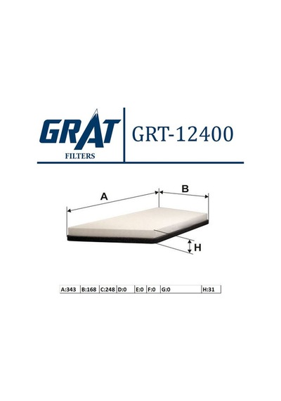 Polen Filtresi Grat 12400 Peugeot 206