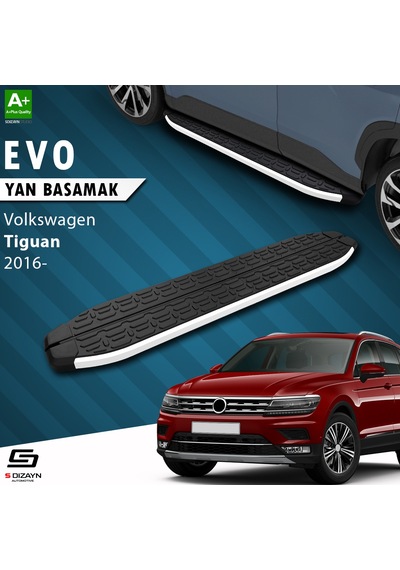 Vw Tiguan 2 Evo Aluminyum Yan Basamak 173 Cm 2016-2024