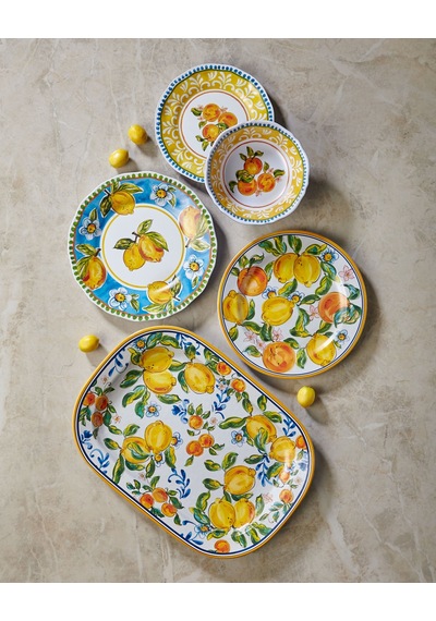 Beyaz Melamin Yemek Tabağı 28 Cm