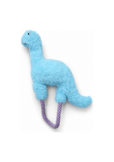 Lupox Dijital İpli Dinozor Peluş Mavi