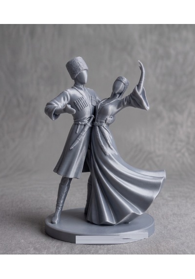 15 Cm Özel Günlere Hediyelik Kafkas Adige Çerkes 3d Dekoratif Biblo Fiğür