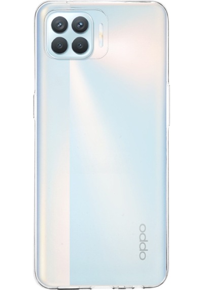 Oppo Reno 4 Lite Kılıf 1mm Süper Silikon Şeffaf Kapak