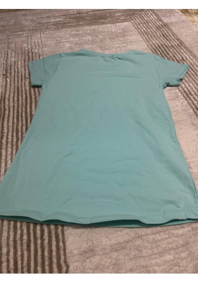 Monili Kız Çoçuk T-shirt Açık Mavi