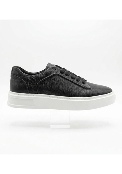 Growish Gd0109 Hakiki Deri Yüksek Taban Uzun Süre Ayakta Kalmaya Uygun Beyaz Eva Taban Siyah Sneaker Ayakkabı Growish Gd0109 Hakiki Deri Yüksek Taban Uzun Süre Ayakta Kalmaya Uygun Beyaz Eva Taban Siyah Sneaker Ayakkabı