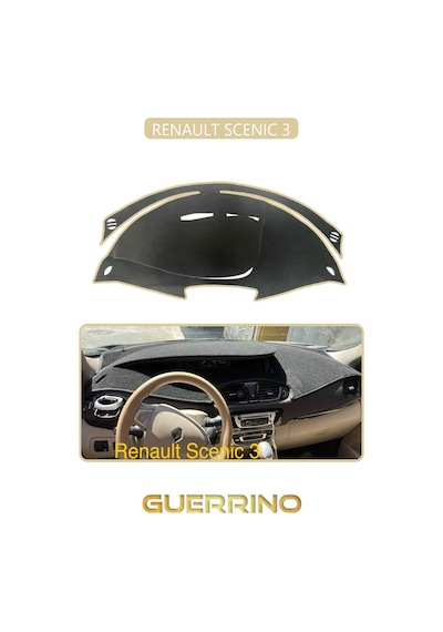 Renault Scenıc 3torpido Koruma Halısı Bej Kenar