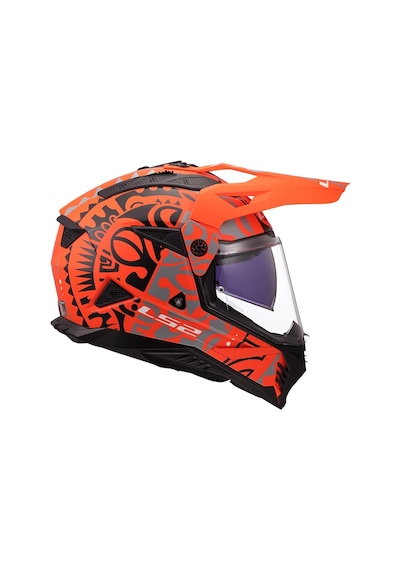 Ls2 Pıoneer 2 Rangı Mat Turuncu Kask Mat Turuncu