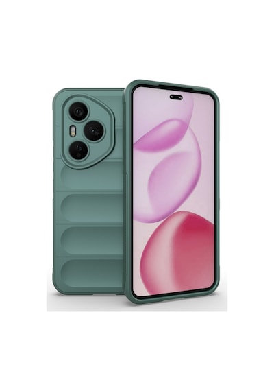 Adige Honor 400 Pro Kılıf Etnik Optimum Silikon Yeşil