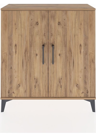 Arges Şifonyer 2 Raflı 2 Kapaklı 88x30x96 Çam-çam Çam