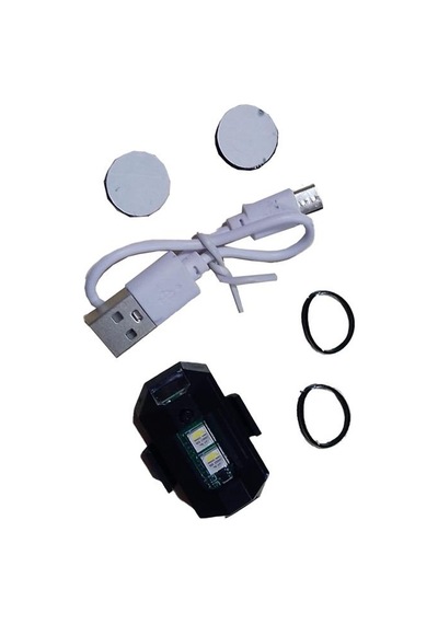 Usb'li Şarjlı Led Stop İkaz Işığı 7 Modlu Oem